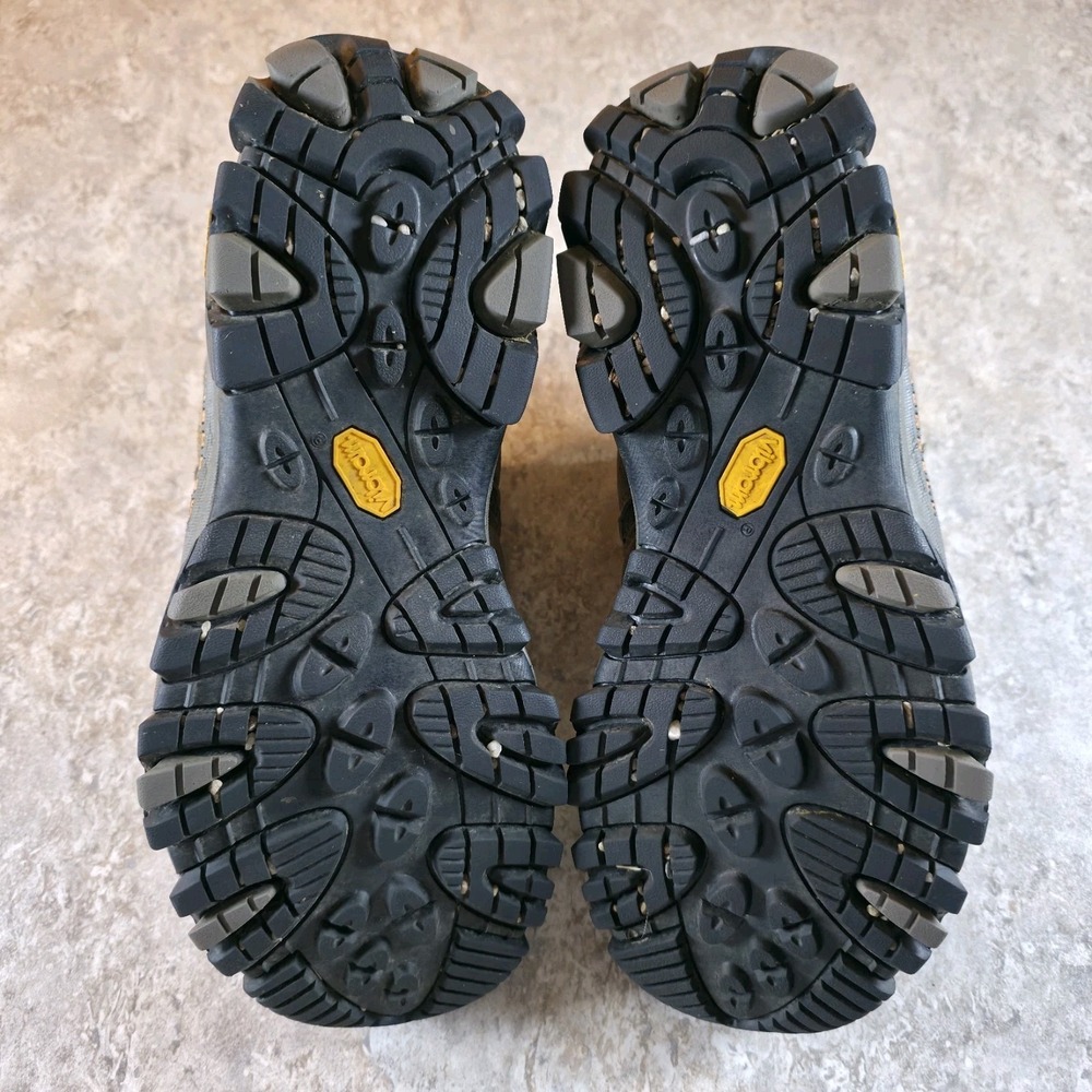 Men's 9 WIDE Merrell Moab 3 Mid Waterproof Hiking Boots J035839W *Read Desc. - Picture 7 of 9